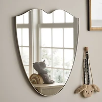 Bristol Shield Shape Metal Kids Wall Mirror
