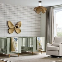 Large Wicker Butterfly Shelf