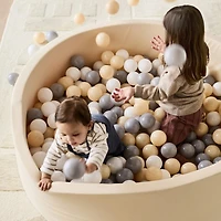Extra Large Baby and Toddler Ball Pit with Star Shaped Balls
