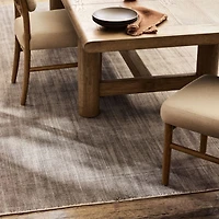 Breckenridge 78"-108" Weathered Rustic Oak Wood Extendable Dining Table
