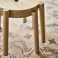 Bonnie Natural Wood Kids Stackable Play Stool