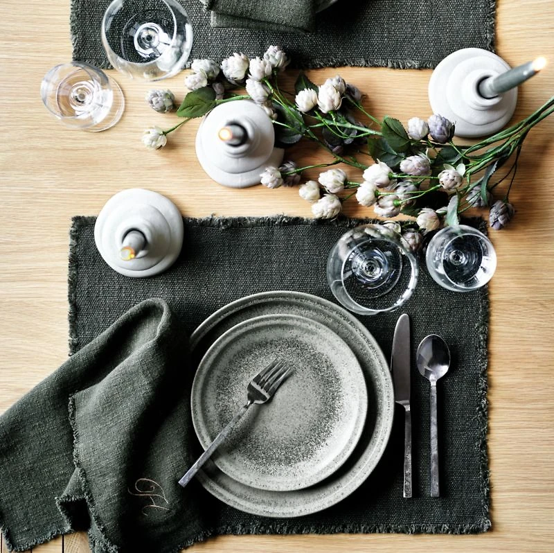 Hudson Ficus Green Placemat