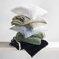 Juliet Birch Velvet Euro Sham