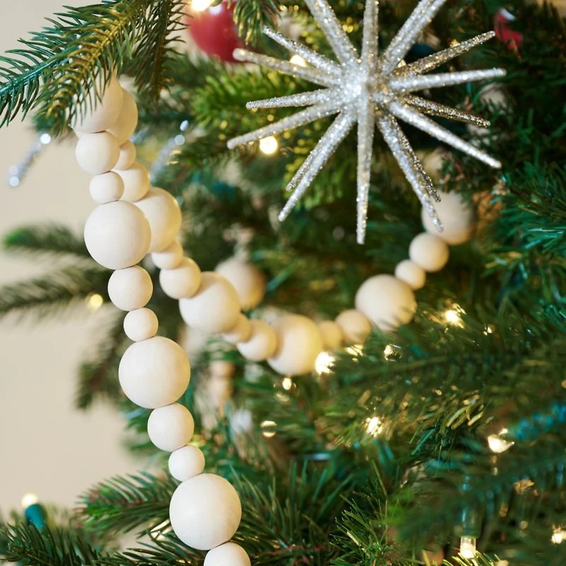 Wood Bead Garland 6'
