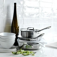 All-Clad ® d5 ® Brushed Stainless Steel 5-Piece Cookware Set
