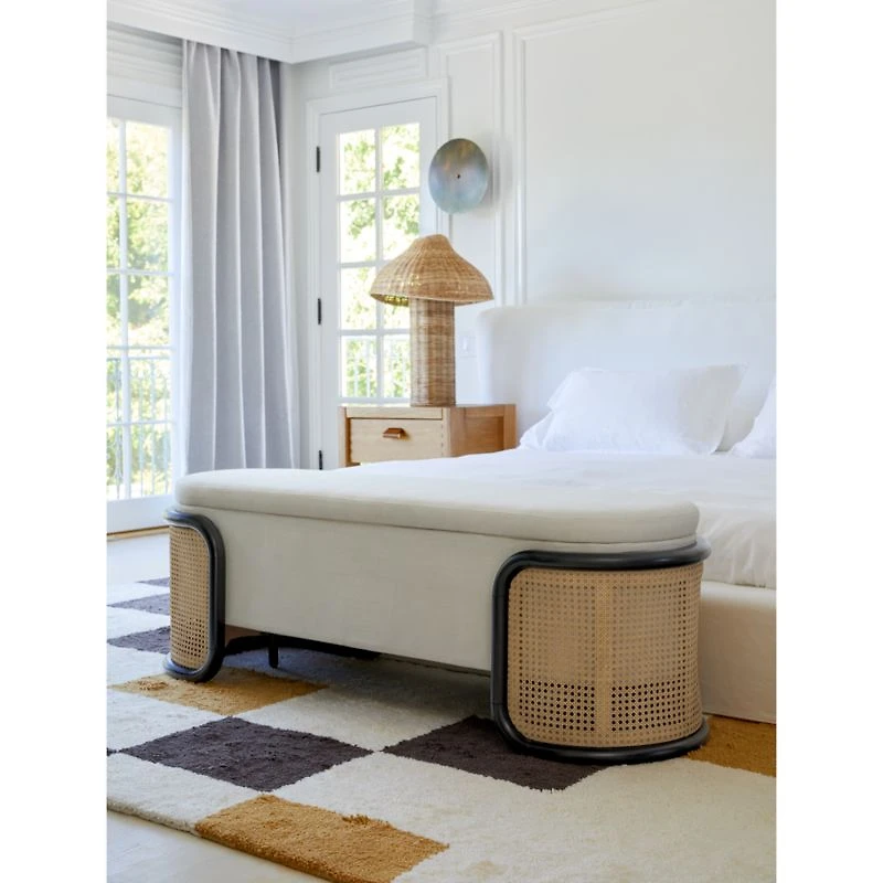 Seta Wicker Table Lamp