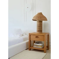 Seta Wicker Table Lamp