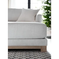 Toulouse Performance Checkered Warm Tan Area Rug 6'x9'