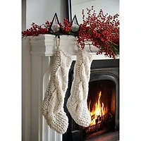 Chalet Zinc Christmas Tree Ornament Stocking Holder