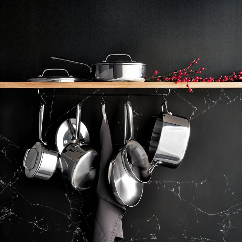 Crate & Barrel EvenCook Core ® 10-Pc. Stainless Steel Cookware Set