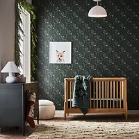 Bea White Scalloped Ceramic 15" Kids Flush Mount Ceiling Light