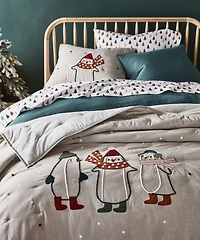 Supersoft Kids Cool Pine Organic Cotton Gauze Pillow Sham