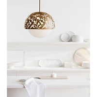 Meadow Brass Pendant Light by Lucia Eames