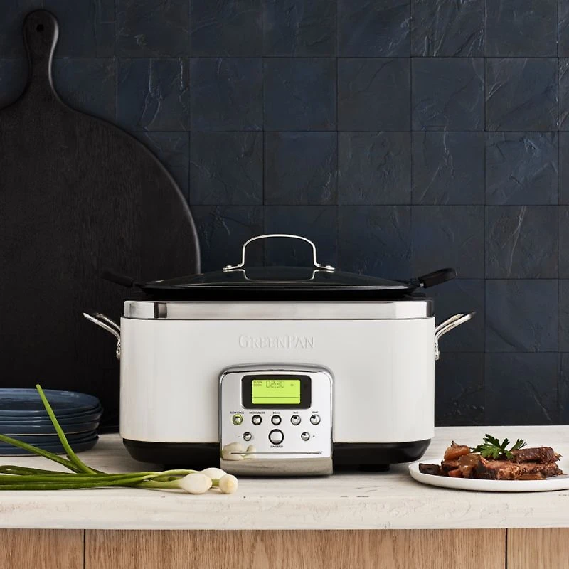 GreenPan Elite Cloud Cream Slow Cooker