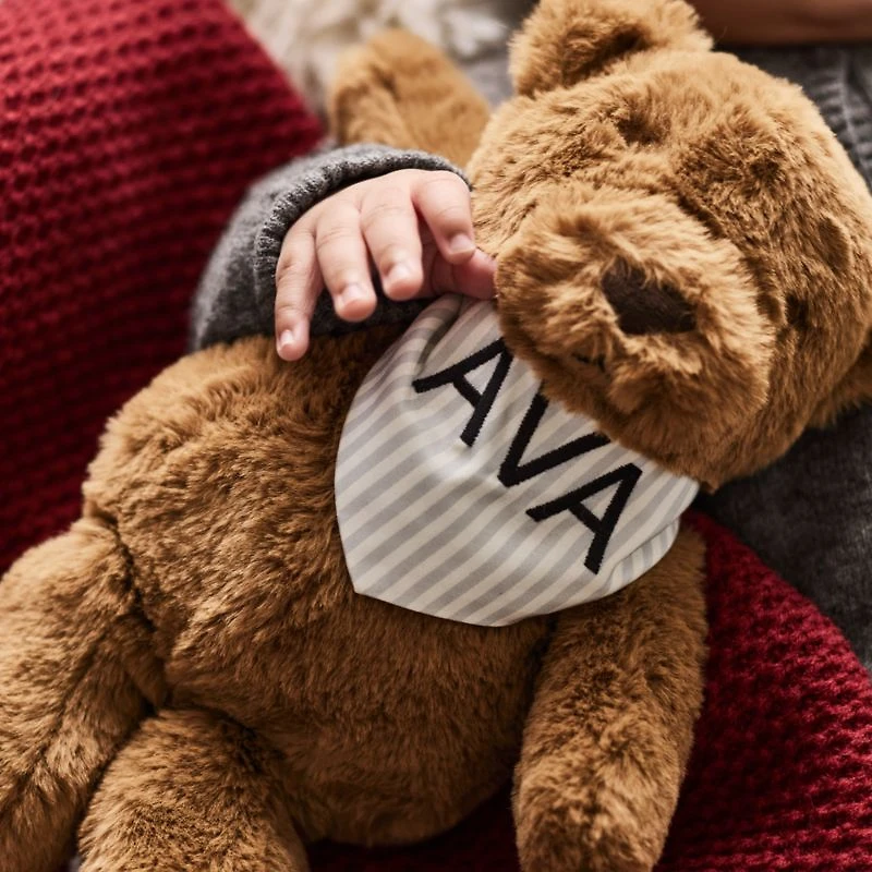 Crate Cuddlies Small Brown Bear Kids Stuffed Animal