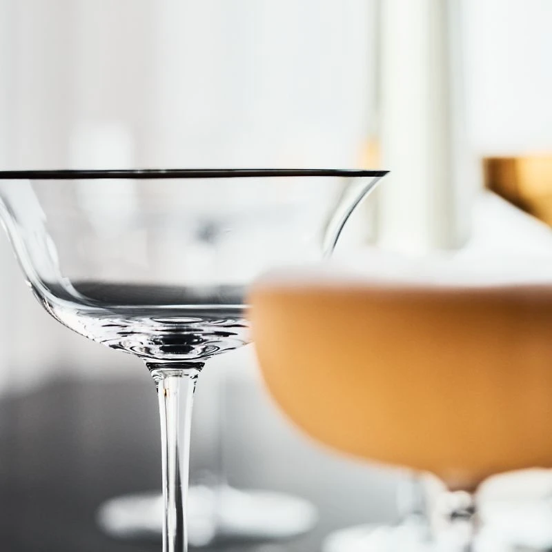 Range 6.5-Oz. Coupe Glass by Leanne Ford