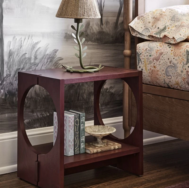 Treasured Chestnut Red Kids Side Table by Jeremiah Brent