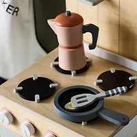 Tender Leaf La Fiamma Grand Kids Wooden Play Kitchen