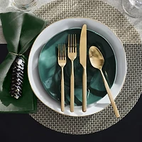 Mercer Champagne Flatware 5-Piece Place Setting