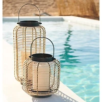 Brigton Rattan Outdoor Lantern 16"