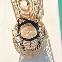 Brigton Rattan Outdoor Lantern 16"
