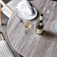 Redonda Wood Upholstered Dining Chair