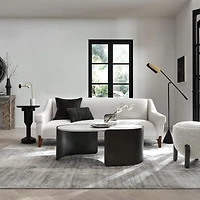 Borrego Small Round Ottoman