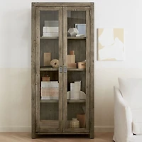 Morris Driftwood Bookcase