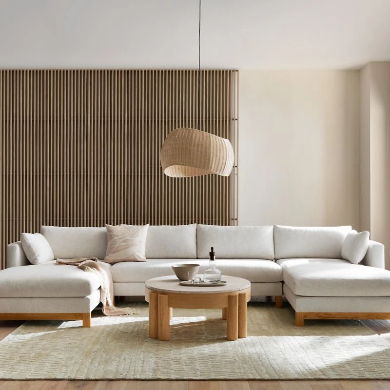 Oasis Round Wood Coffee Table