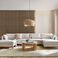 Oasis Round Wood Coffee Table