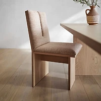 Paradox 89" Natural Oak Dining Table