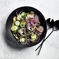 Audley Grey Outdoor Bamboo and Melamine Serving Bowl