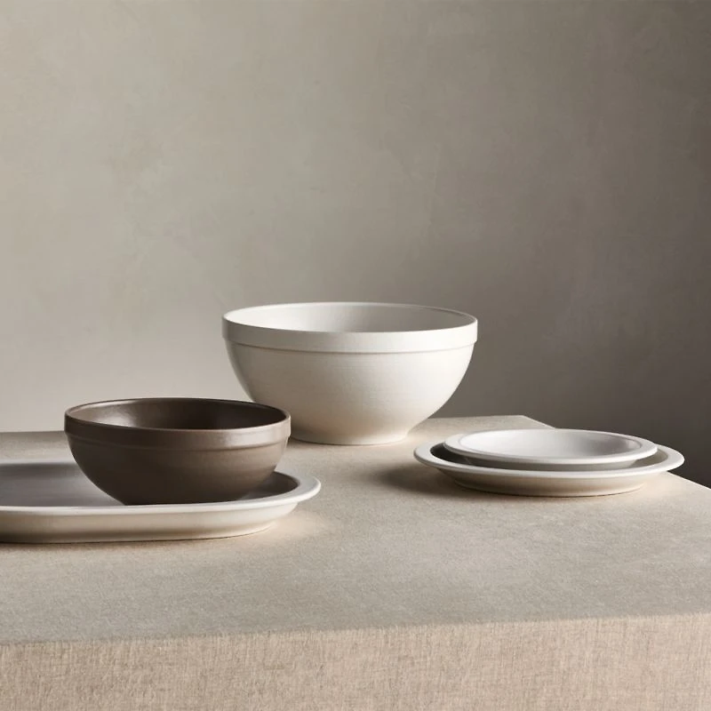 Villa White Stoneware Salad Plate