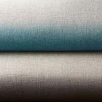 Pure Linen Dip-Dye Black Full/Queen Duvet Cover