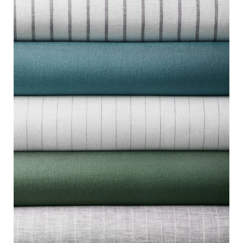 Pure Linen Solid Duck Green Standard Pillow Sham
