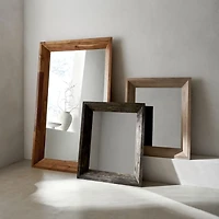 Solomon Acacia Wood Floor Mirror