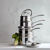 ZWILLING ® Clad Xtreme 10-Piece Polished Stainless Steel Cookware Set