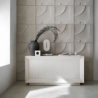 Destan Sandstone Sculpture on Stand 17"
