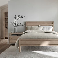 Aire Natural Hemp Reversible Warm Natural and Ivory King Duvet Cover