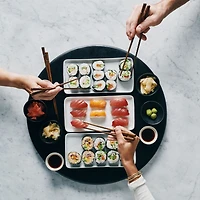 Tondo Ebonized 20" Lazy Susan