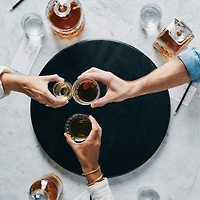 Tondo Ebonized 20" Lazy Susan