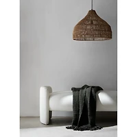 Styles 70"x55" Black Throw Blanket