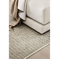 Prato Performance Wool Ivory Area Rug 6'x9'