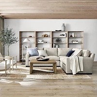 Axis 3-Piece L-Shaped Sectional Sofa
