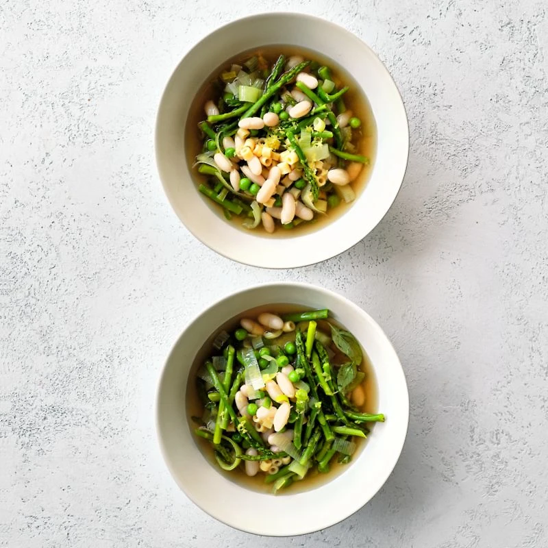 Marin White Stoneware Pasta Bowl