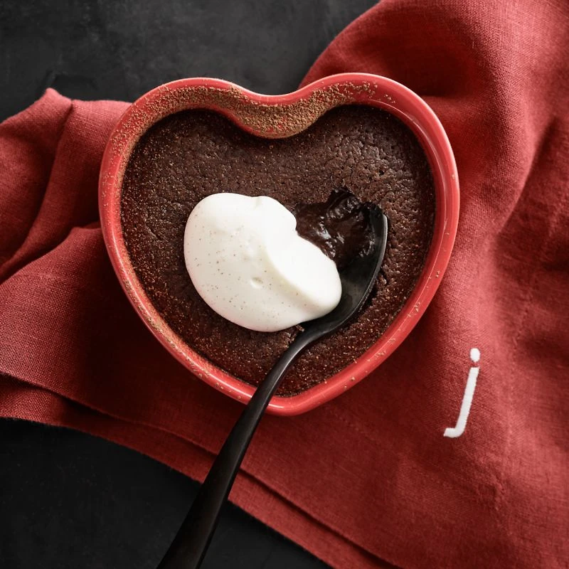 Peugeot Mini Heart Baking Dishes, Set of 2
