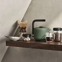 Fellow Clyde Electric Tea Kettle in Smoke Green