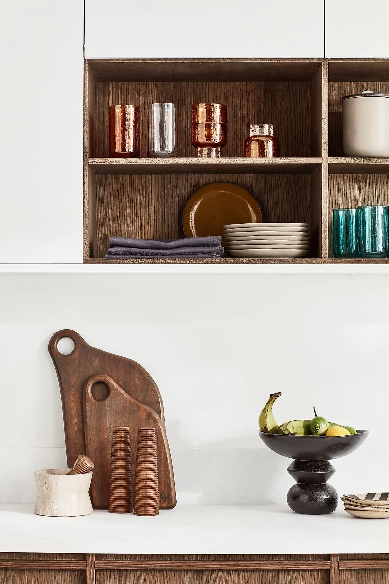 Twa Dark Acacia Wood Stackable Cutting Board by Eric Adjepong
