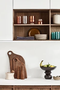 Twa Dark Acacia Wood Stackable Cutting Board by Eric Adjepong