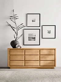 Icon Wood 5x5 Black Picture Frame